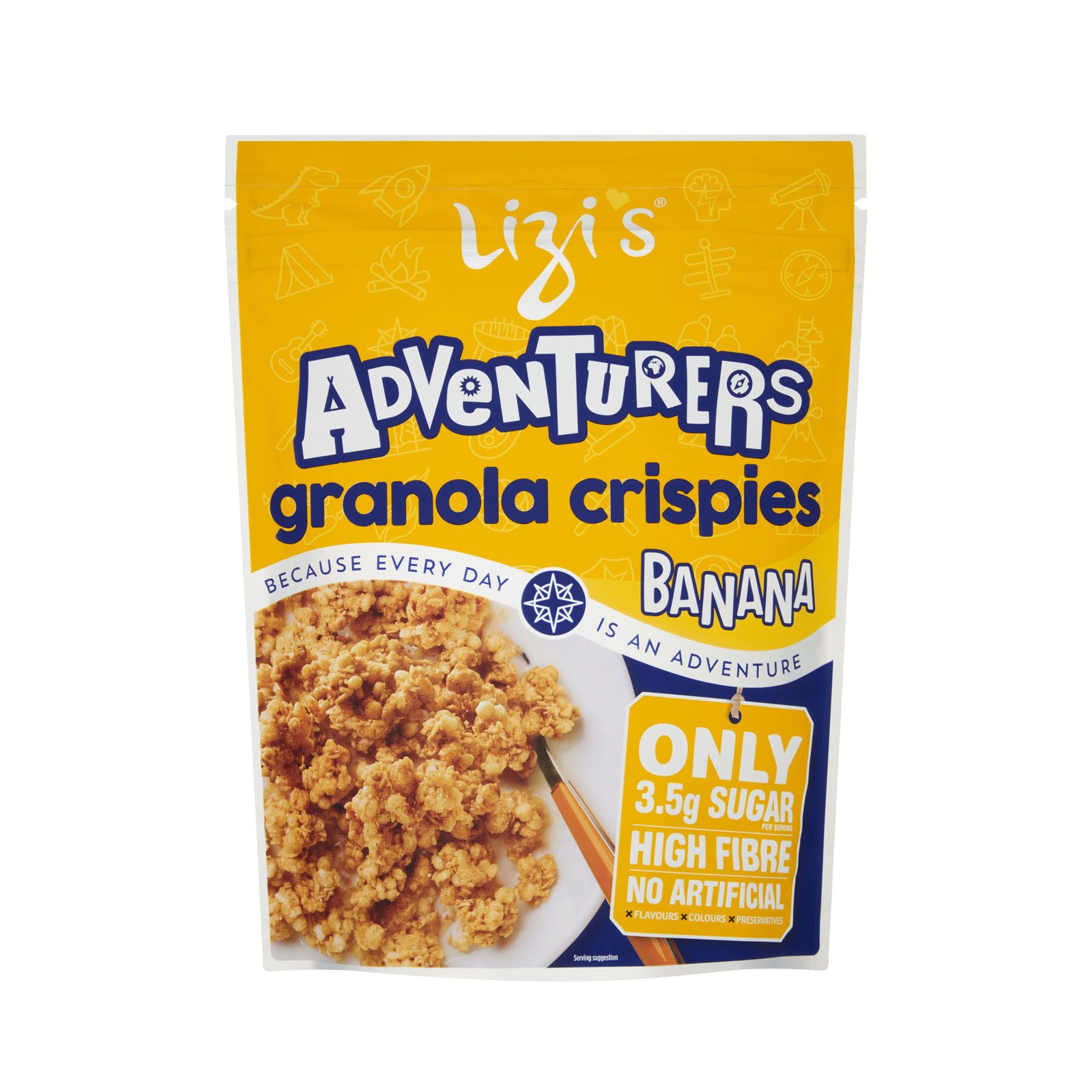 Adventurers Banana Granola Crispies - Image